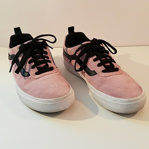 vans ultracush pink